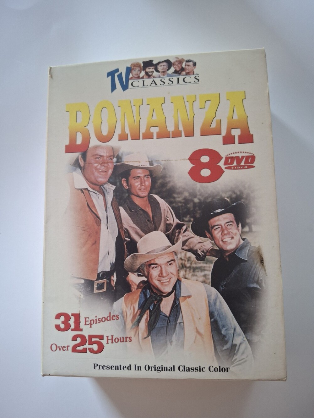 Bonanza TV Classic 8 DVD Box Set 31 Episodes